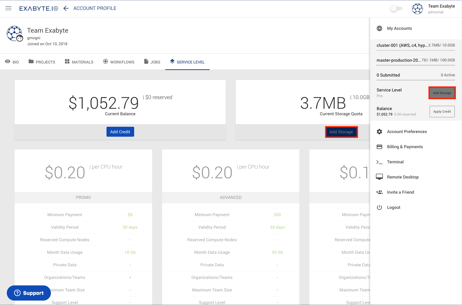 Increase Quota Increase Quota