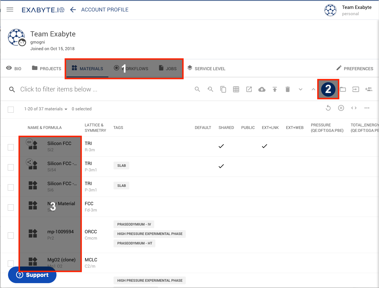 Common Entities UI Common Entities UI