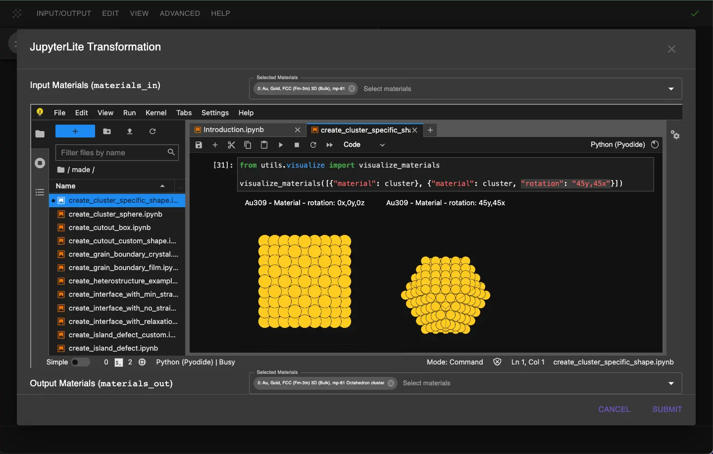 Cuboctahedron 309 Cuboctahedron 309