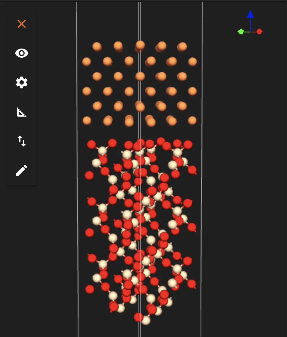 Cu/SiO2 Interface Final Material