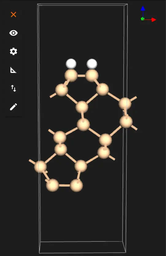 Final H-Passivated Si(100) Final Structure